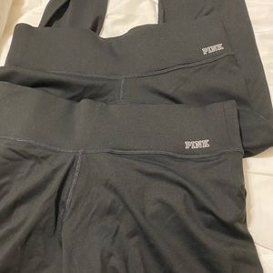 Two Victoria’s Secret Pink Ultimate Leggings